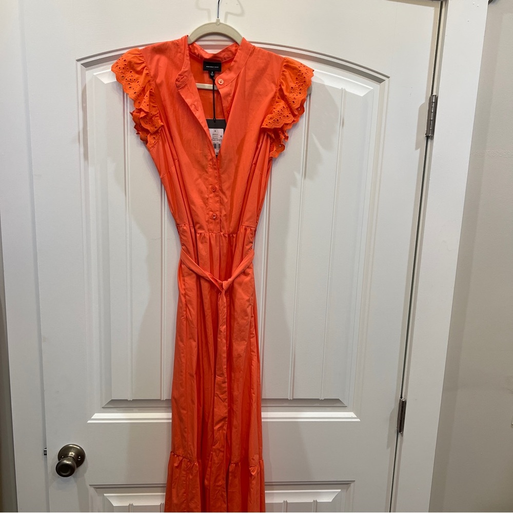 Who What Wear Ruffle A-Line Maxi Dress - Picture 5 of 5